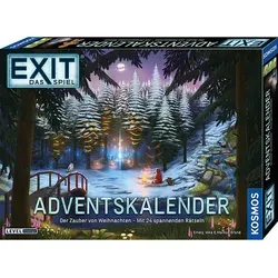 Kosmos EXIT - Das Spiel - Adventskalender 25 - Adventskalender mit 24 spannenden Rätseln für die Vorweihnachtszeit, ideal für EXIT®-Fans und Rätsel-Liebhaber!