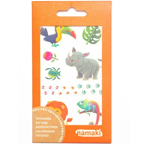 Namaki Cosmetics Wildlife Tattoos   1 Stk.