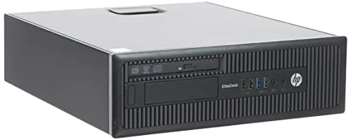 HP EliteDesk 800 G1 SFF Black Desktop PC, Intel Quad Core i5-4570 3.20GHz, 8GB RAM, 256GB SDD with Windows 10 Pro (Generalüberholt)