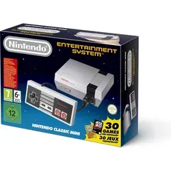 Nintendo NES Classic Mini - Grau, 30 vorinstallierte Spieleklassiker, HDMI-Anschluss für modernes Gaming-Erlebnis