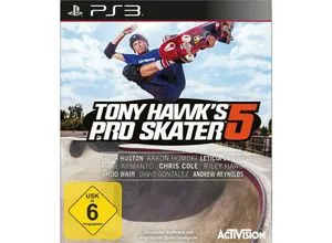 Tony Hawk's Pro Skater 5 - [PlayStation 3] - Actiongeladenes Skateboard-Spiel für PS3, mit neuen Multiplayer-Modi und beeindruckender Grafik für ein unvergessliches Spielerlebnis.