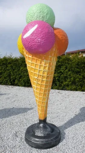 Dekoration Laden Aufsteller Eis Diele Handel Dekoration 145cm XXL Werbung B365