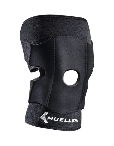 Mueller Kniebandage verstellbar - Bandagen & Orthesen, verstellbar für optimalen Halt und Unterstützung bei Knieverletzungen, aus atmungsaktivem Material für hohen Tragekomfort.