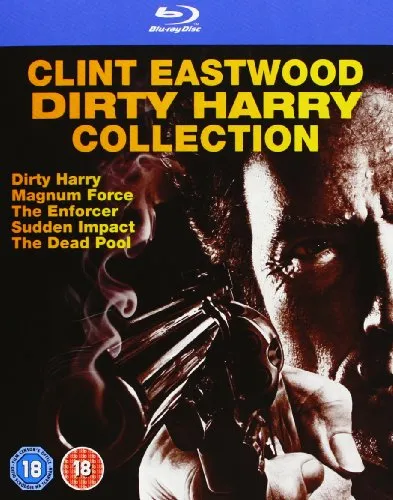 Dirty Harry Collection Blu-ray mit Clint Eastwood - Spannende Filme mit Clint Eastwood, uncut und in bester Bildqualität, perfekt für Sammler und Action-Fans.