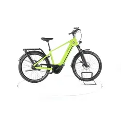 Velo de Ville SEB 890 City E-Bike Tiefeinsteiger 2023 - lime green matt - E-Bikes mit Bosch PowerTube 625 Wh, ideal für Stadtfahrten, kraftvoll und stylish in lime green matt.