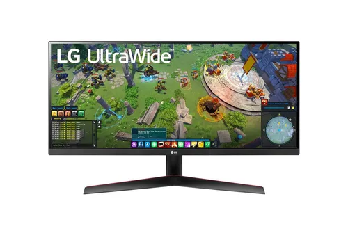 LG UltraWide 29WP60G-B Monitor 29 Zoll - UltraWide Monitor mit 2560 x 1080 Pixel, ideal für Multitasking und Gaming. Genießen Sie flüssige Bewegungen dank AMD FreeSync und eine augenschonende Nutzung mit Flicker Safe.
