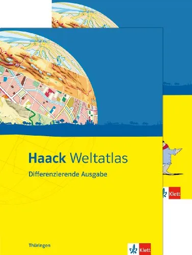 Haack Weltatlas. Differenzierende Ausgabe Thüringen - Lehrreicher Atlas für Schüler der Klassen 5-10, inklusive Arbeitsheft zum Kartenlesen – ideal für den Geografieunterricht und zur Förderung des räumlichen Denkens.
