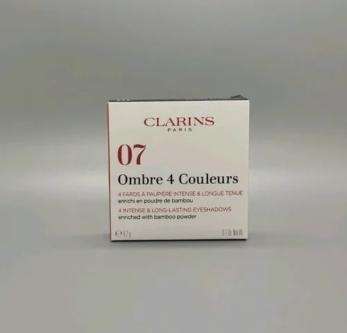 CLARINS Ombre 4 Couleurs Lidschatten Palette Nr. 07 - Bronze Gradation - Lidschatten-Palette mit 4 harmonischen Farben und integriertem Primer, angereichert mit Bambuspuder für langanhaltende, glatte Ergebnisse.
