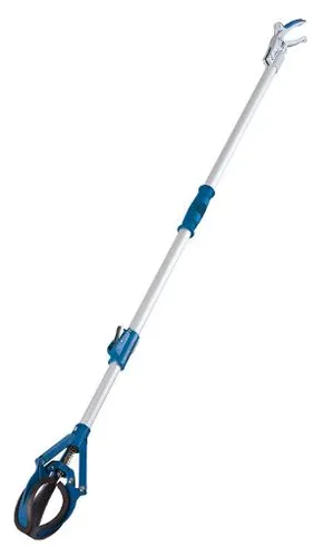 Oase 40291 Teichzange - 2000mm x 90mm, perfekte Teichpflege ohne Nasswerden mit extensiblem Griff und gummiertem Greifer