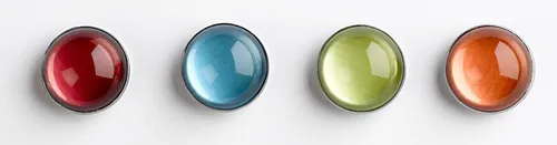 Zeller 4 Color Magnete farbsortiert Ø 2,5 x 1,5 cm