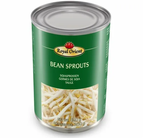 [ 425g/ 200g ATG ] ROYAL ORIENT Sojasprossen in Wasser Bean Sprouts