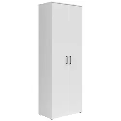 Schrank Multistauraum Weiß - Moderner Stauraum - Waschbeckenunterschrank mit schlichtem Design, 4 variable Einlegeböden und hochwertiger Holzwerkstoff-Oberfläche in Weiß Matt, ideal für jeden Raum.