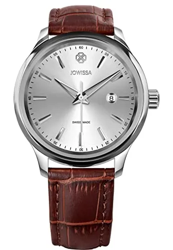 Jowissa Silber/Braun Tiro Schweizer Herrenuhr J4.197.L