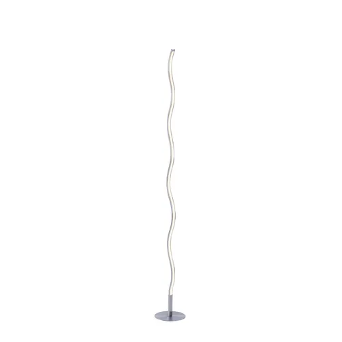 Just Light WAVE 15168-55 LED-Stehlampe - Design-Stehlampe aus Stahl mit 1000 Lumen und warmweißem Licht, ideal für eine stilvolle Wohnraumbeleuchtung.