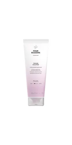 Four Reasons Color Mask Shampoo Pearl 250ml - Pflegendes Shampoo für coloriertes Haar, sorgt für strahlenden Glanz und verlängert die Farbintensität.
