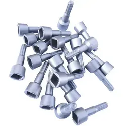 MACO MM Adapter für DK-Getriebe DM -6 mm, silber (366719)