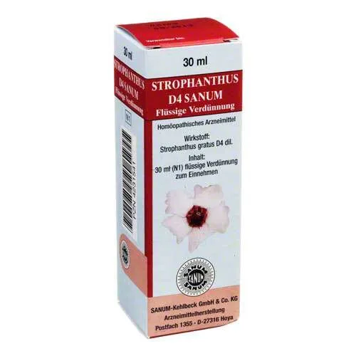 Strophanthus D 4 Sanum Tropf Tropfen 30 ml