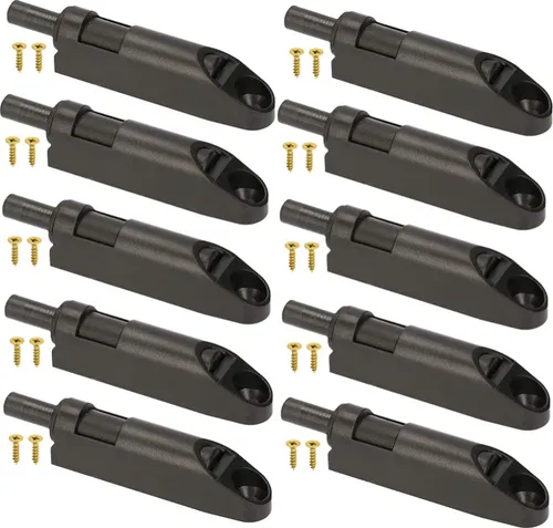 KOTARBAU® 10er Set Stoßdämpfer für Möbeltüren mit Adapter Schwarz Softclose für Möbel