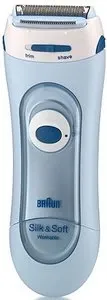 Braun Lady Shaver LS5160WD Damen Rasierer - Epilierer für Damen, der für eine schnelle und schmerzlose Rasur sorgt – ideal für Achselhöhlen, Beine und Intimbereich mit hautschonenden Klingen für perfekte Ergebnisse.