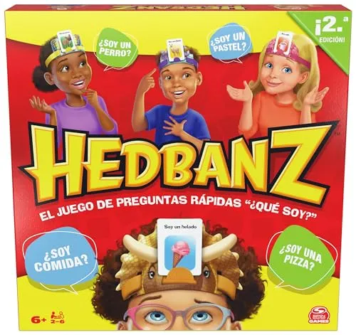 Spin Master Games Kids Game Hedbanz Core Refresh ESP