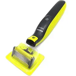 Philips OneBlade Face Body - 5-in-1 Elektrischer Bartschneider & Rasierer - Elektrische Rasierer: Der Philips OneBlade ermöglicht präzises Trimmen, Stylen und Rasieren für Gesicht und Körper mit einzigartiger OneBlade-Technologie, wasserfest und akkubetrieben für maximale Flexibilität.