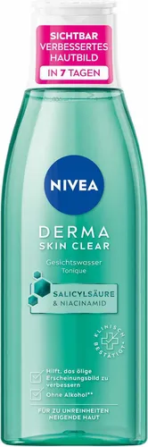 Nivea Gesichtswasser DERMA SKIN CLEAR 200ml Tonique Salicylsäure + Niacinamid