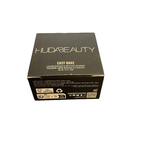 HUDA BEAUTY Loose Baking & Setting Powder Cherry Blossom Cake 20g - Translucenter Puder für ein makelloses Finish, ideal zum Backen und Setzen des Make-ups, für einen strahlenden Teint.