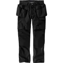 Carhartt Steel Cargo Multi-Pocket Pant 105070 - Schwarz - W32/L30 - Wanderhosen mit entspannter Passform, strapazierfähigem Cordura®-Material und Flex-Technologie für optimale Bewegungsfreiheit und Komfort.