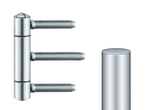 SIMONSWERK Einbohrband C 1-20 WF, 3tlg., 20mm topzink - Türsicherungen, 3-teiliges Einbohrband mit hoher Tragkraft von 100 kg, ideal für Haustüren aus Holz, korrosionsbeständig und DIN EN 1935 zertifiziert.