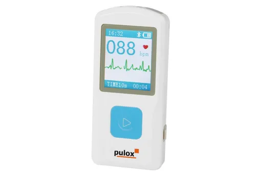 pulox EKG-Gerät PM10 - Mobiles Einkanal EKG, mit USB und PC Software für einfache Herzüberwachung
