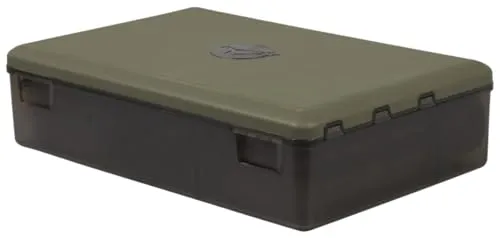Korda Angelkasten - Karpfenangeln Aufbewahrungssystem - Ködereimer mit praktischem Tackle Box Design, ideal für die organisierte Aufbewahrung von Angelausrüstung und Ködern.