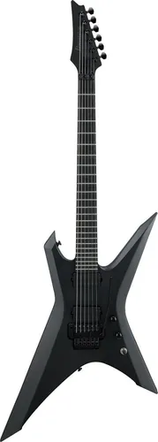 Ibanez XPTB620-BKF Iron Label Black Flat - Gitarren der X Iron Label Series, mit hochwertigem 5-teiligem Hals aus Ebenholz, Ahorn und Walnuss für exzellente Bespielbarkeit und kraftvollen Sound.