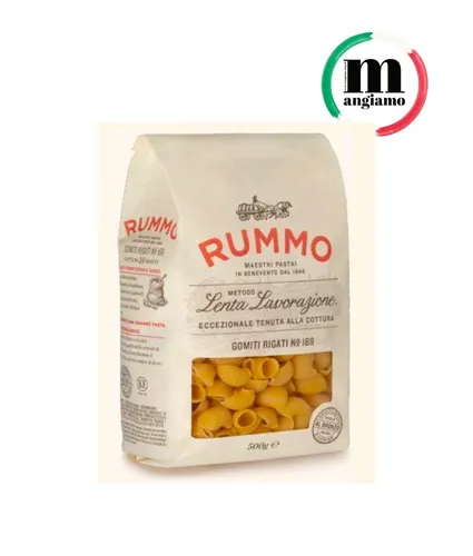 Pasta Rummo Gomiti Rigati No 169 500g Ital Pasta