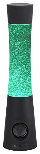 Rabalux 6949 Carnival Lavalampe mit Bluetooth Lautsprecher - Tischlampe mit RGB-LED und integriertem Bluetooth Lautsprecher, ideal für stimmungsvolle Beleuchtung und Musikgenuss in einem.