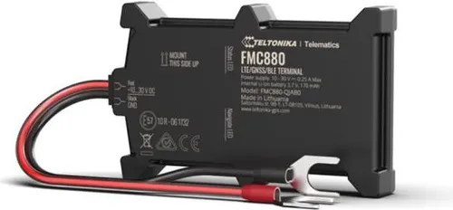 Teltonika FMC880 4G LTE Tracker - Zubehör für Sicherheitstechnik mit Bluetooth 4.0 und IP65-Zertifizierung für zuverlässige Nutzung in anspruchsvollen Umgebungen.