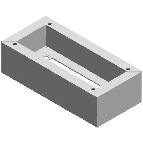 ABL EMC9997 Sockel für Ladesäulen eMC2 - Wallboxen Einbausockel mit 100 mm Höhe, ideal für bündige Montage der eMC2 Ladesäulen, sorgt für stabilen Halt und ansprechende Optik.