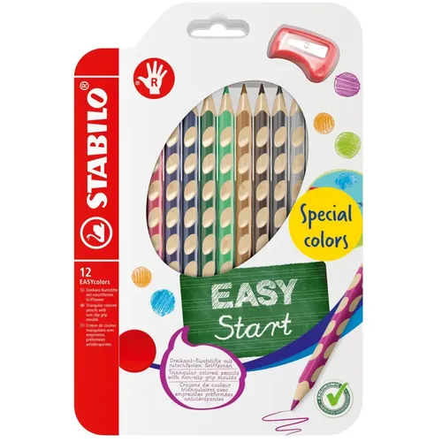 STABILO EASYcolors R Buntstifte farbsortiert, 12 St.