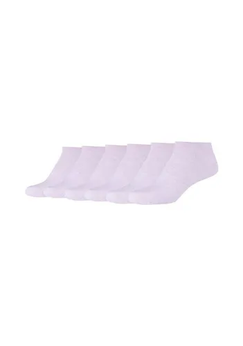 s.Oliver Sneakersocken 6er Pack rosa 35-38 - Bequeme Sneakersocken im 6er Pack in modischem Rosé, ideal für den Frühling/Sommer. Hergestellt aus einer weichen Viskose-Mischung für hohen Tragekomfort und Maschinenwäsche geeignet.