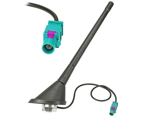 tomzz Audio Fakra Antenne Dachantenne 16V Design mit Verstärker - Car-Hifi-Antennen, optimiert für Audi Fahrzeuge und sorgt für hervorragenden Empfang dank integriertem Verstärker.