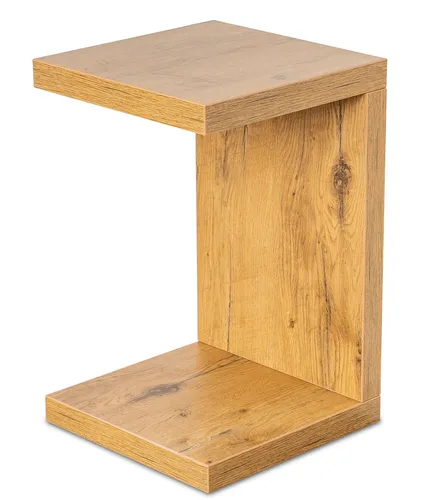 levandeo Couchtisch Coco Holz 32x32x50cm - Couchtisch aus Wildeiche, vielseitig einsetzbar und sofort bereit für den Einsatz – keine Montage nötig! Hochwertige Dekorplatte, kratz- und stoßfest.