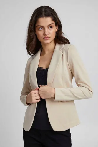 ICHI IHKATE PIQUE BL Damen Blazer - Blazer für Damen, taillierter Ein-Knopf-Stil mit Stretch für optimalen Tragekomfort und vielseitige Kombinationsmöglichkeiten.
