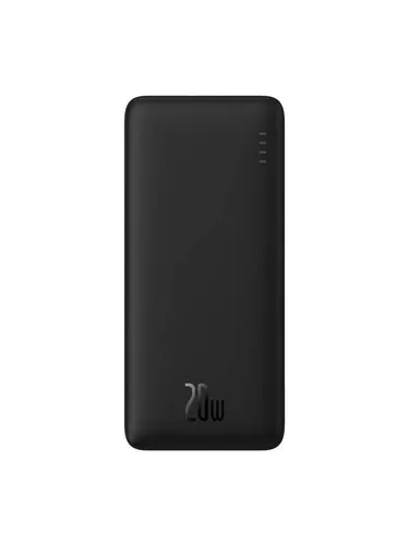 Baseus Powerbank Airpow 20000mAh 20W - Schwarz - Powerbank mit 20000mAh und 20W Schnellladefunktion, ideal für unterwegs. Kompaktes Design und universelle Kompatibilität für schnelle Energieversorgung.