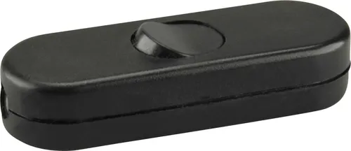 Schnur-Zwischenschalter 1p 250V 3A schwarz