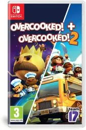 Overcooked! 1 & 2 - Switch [EU Version] - Nintendo Switch-Spiele: Das Double Pack für doppelten Koch-Spaß! Erlebe chaotische Küchenschlachten mit mehr Köchen, Rezepten und Multiplayer-Optionen.