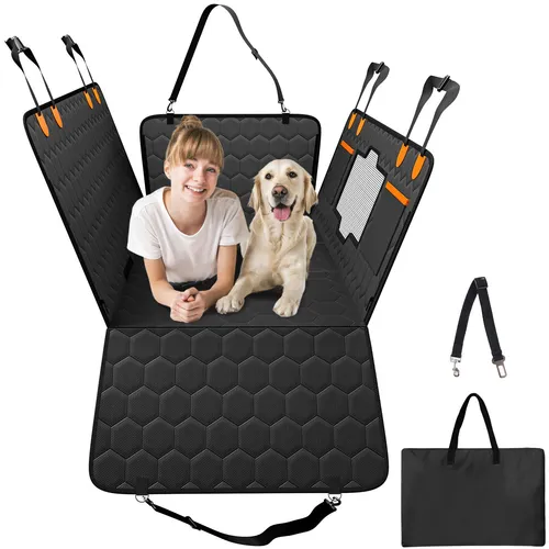 VEVOR Hundedecke Auto – Rücksitz Schutzdecke 137x65cm - Sonstiger Hundebedarf – Langlebige Autoschondecke für sicheren Transport, schnell zu installieren und faltbar. Ideal für Reisen mit Ihrem Hund!