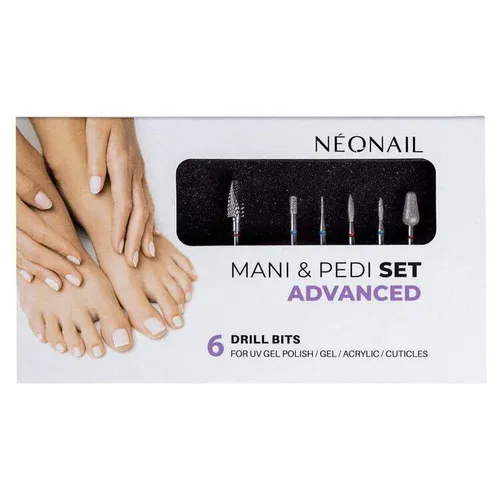 NEONAIL Fräser Bits Set Advanced für Nagelfräser - Nail-Art Instrumente für präzise Maniküre, ideal für professionelle Ergebnisse und einfache Handhabung.