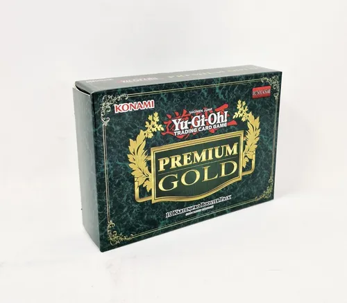 Yu-Gi-Oh Premium Gold - Konami 34638 - Deutsch - Neu & OVP - Entdecken Sie die Premium Gold Edition von Yu-Gi-Oh! TCG. Hochwertige Karten für Sammler und Spieler, ideal für spannende Duelle und strategische Spiele.