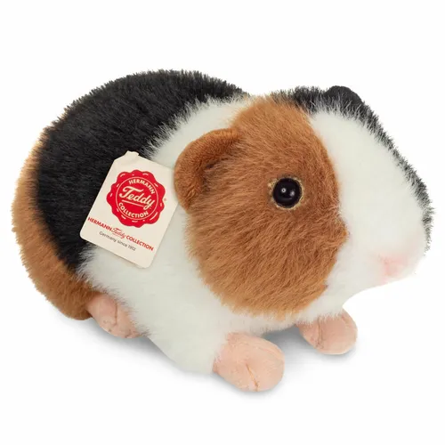 Teddy Hermann Meerschweinchen 3-farbig Kuscheltier Stofftier Plüschtier 19 cm