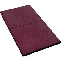 Karibu Fallschutzmatte rot für Kinderspielgeräte - Sturzschutzmatte für Spielplätze, ideal für Kinder von 3-11 Jahren, sorgt für Sicherheit beim Spielen.