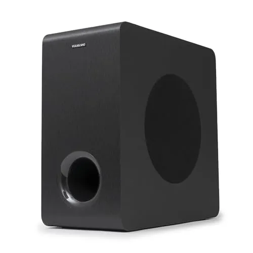 VULKKANO SUB6 Subwoofer 6.5 Zoll - Subwoofer mit kraftvollem Bass und anpassbarem Lautstärkeregler, ideal für Heimkino und Musikgenuss. Elegantes Design passt in jedes Zuhause.
